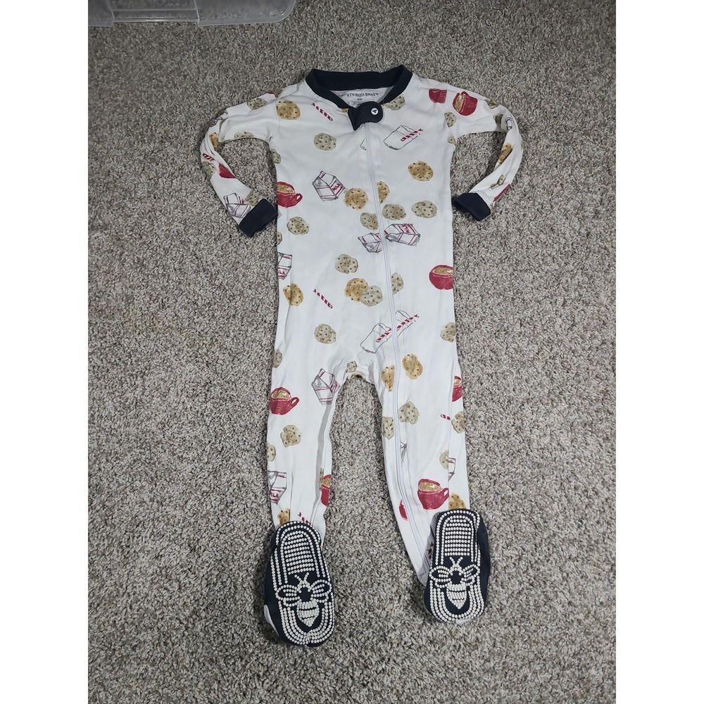 Burt's Bees Baby Christmas Holiday footed sleeper‎ 18m